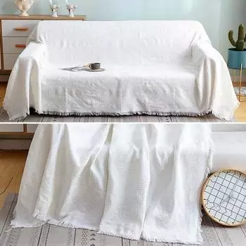 Жаккардовое одеяло для дивана с кисточками, серое, хаки, геометрическое покрывало для кровати, уличные коврики, одеяло для кемпинга, пикника, диванное полотенце 90*90cm зелёный