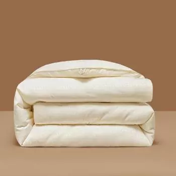 Жаккардовое одеяло класса А из соевого волокна, осенне-зимнее утолщенное одеяло из соевого волокна, домашнее одеяло, одеяло из армированного волокна 150x200cm 2kg белый