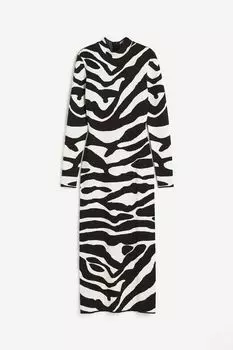 Жаккардовое платье