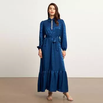 Жаккардовое женское платье Royal Stone