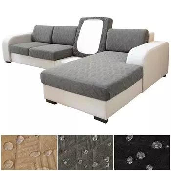 Жаккардовые чехлы для диванных подушек, большой водонепроницаемый чехол, эластичная защита для дивана 1 Seat Cushion Cover хаки