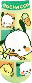 Жаккардовые носки с персонажами Sanrio Pochacco Tile для взрослых и женщин JGS0827 [J s Planning] (22-24см)