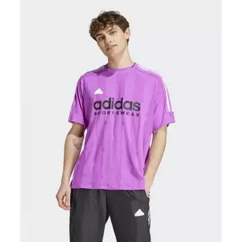 Жаккардовый трикотаж ADIDAS Tiro фиолетовый IX1333 S