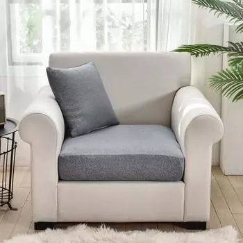 Жаккардовый водонепроницаемый чехол для подушки на сиденье дивана, чехол для сиденья, чехол для стула, чехол для дивана из плотной ткани для гостиной, 1/2/3/4 сиденья Normal Size (S)-1pc