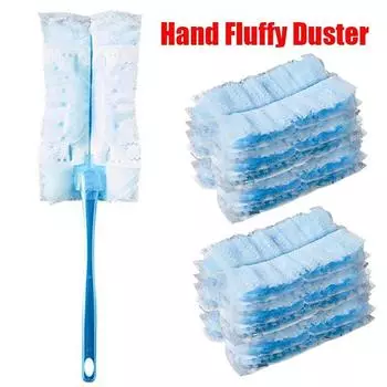 Жалюзи для удаления пыли Компьютерная клавиатура Офисный стол Комод Панель приборной панели 1pcs+3 replacement