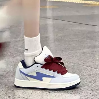 Zhao Ruth Guochao niche bread shoes women s tide autumn new versatile student casual board shoes 35