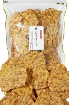 Жареный кальмар кальмар коммерческий большой объем Для некоторых закусок Sennari Shokai Жареный битый 500 г (кальмар темпура, крекер) [Для употребления, сладости] причина,
