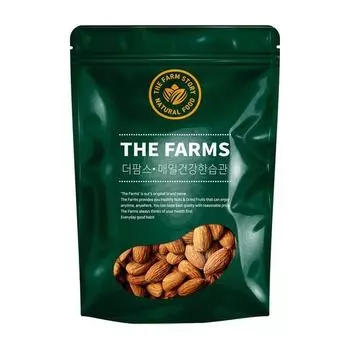 Жареный миндаль The Farms, 1 кг, 1 шт., корейские орехи