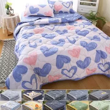 Жаркое весенне-летнее одеяло Queen, механическая стирка, удобное одеяло, одноместное двойное одеяло, одеяла для детей и взрослых 70X100cm Thin Quilts