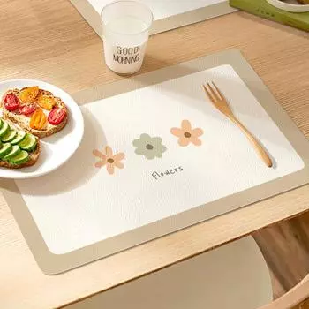 Жаропрочный коврик, противоскользящий коврик для столовых приборов, высококачественный Ins, ветронепроницаемый, маслостойкий коврик для столовых приборов, коврик для бытовой посуды, коврик для столовых приборов, подставки для столовых приборов 30*45