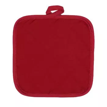 Жаростойкие кухонные подкладки Нескользящий коврик-подставка для горячего Защитная подушка для стола, столешницы, варочной поверхности Инструменты для приготовления пищи Аксессуары для безопасности One Size красный