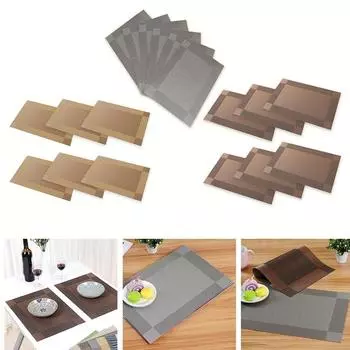 Жаростойкие салфетки для новоселья, противоскользящие Gold