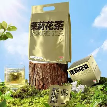 Жасминовый чай Независимая упаковка Цветочный чайный пакетик Заваривание Сильный аромат Тип 24G (2g * 12 packs)