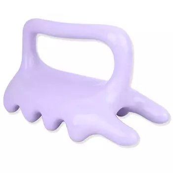 Zhejia Kassa Facial Beauty Home Acupressure Massage поставляется с простым в использовании средством для улучшения кровообращения, расслабления мышц, ухода за красотой и цельной лавандой