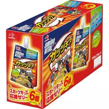 Желе Ajinomoto Amino-Vital Gutsugi яблоко 250 г x 6 Другое (проверьте замки, очистители языка и т. д.) Пакет поддержки Другое (проверьте замки, очистители языка и т. д.) 1 set