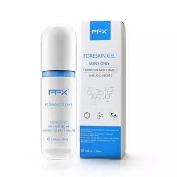 Желе для ухода за крайней плотью увлажняет и смягчает, увеличивает кожу, удаляет шелушения и естественным образом втягивает 50 мл FFX® для мужчин, кожа, эластичность, запах,