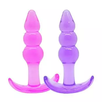 Желе мягкие, гладкие на ощупь, анальные игрушки, анальная пробка, анальные шарики для начинающих, секс-товары для взрослых, секс-игрушки