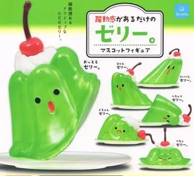 Желе с чувством талисмана фигурка 6 типов набор Gacha Gacha Capsule Игрушка движение. [все (полный полный)]