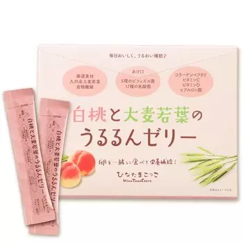 Желе Sun Farm White персик и ячменная трава 30 шт.