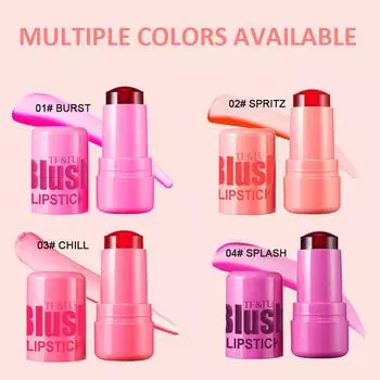 Желейный оттенок для лица румяна помада стойкий увлажняющий макияж матовый контур щек румяна корейский макияж новый