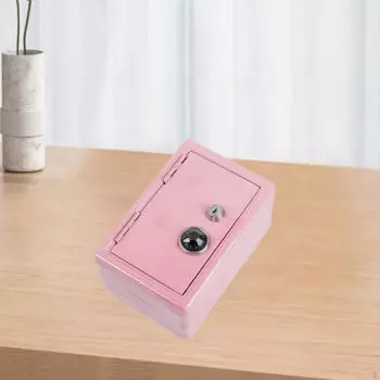 Железная Копилка Сейф Сохранение Хранения Кейс с Замком Деньги Монета для чёрный