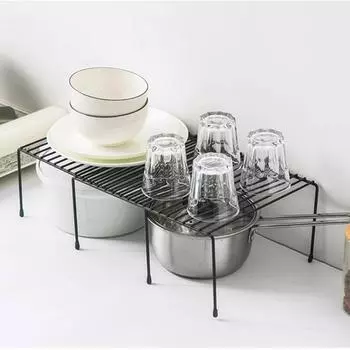 Железная кухонная стойка для хранения, полка для шкафа, сушилка для посуды, держатель для банок для специй, полки для бутылок с приправами, полка для специй, кухонный органайзер
