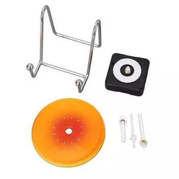 Железная подставка Простые художественные часы с закатом Декоративные украшения для декомпрессии Керамические градиентные часы для Liv