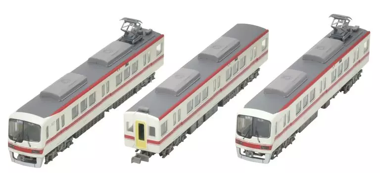 Железнодорожная коллекция Железная коллекция Kobe Electric Railway 2000 Series 2001 Formation Set A Diorama Supplies 3-вагонный