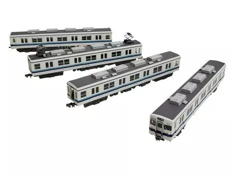 Железнодорожная коллекция Железная коллекция Железная дорога Tobu 8000 Series 8142 Formation Good Department Рекламный поезд Набор Диорама Принадлежности 324690 4-вагонный