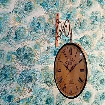 Железнодорожные платформенные часы Медь 20,32 см Станционные часы с подвесной настенной подставкой Двусторонние железнодорожные часы