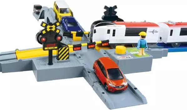 Железнодорожный переезд Plarail Auto J-20