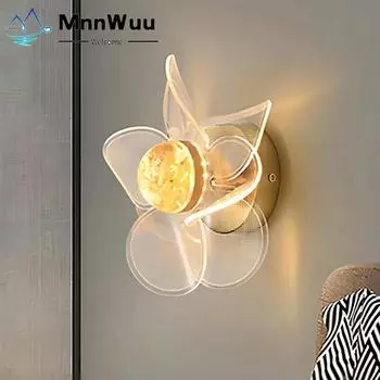 Железные светодиодные потолочные светильники для балкона, коридора, спальни, столовой, кабинета, зала, домашние светильники, светодиодные настенные светильники