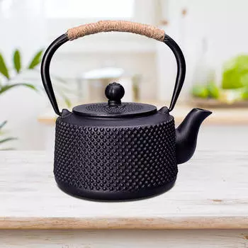 Железный чайник для кипячения воды Чайник для походов Кемпинг Iron Lid