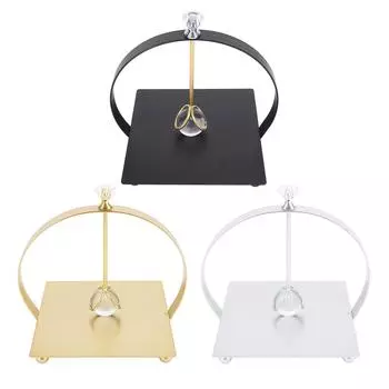 Железный держатель для салфеток для стола, настольный диспенсер для салфеток с центральной планкой для дома, кухни, ресторана H Silver