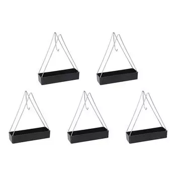 Железный держатель катушки от комаров, рамка для курильницы, репеллентная подставка для благовоний (черный)