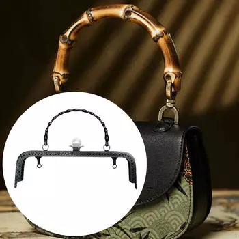 Железный каркас для создания сумок и дизайна клатчей чёрный