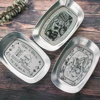 Железный поднос с тиснением, десертная тарелка, фруктовый торт, держатель для хлеба, реквизит для фотографий 4