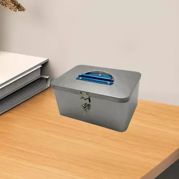 Железный ящик для хранения инструментов, многоцелевой настольный ящик, жестяная банка для шоколада