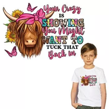 Железо-наклейки для одежды, термопресс с животными, аппликация, аксессуары «сделай сам», наклейка, модные джинсы, нашивки в полоску для одежды