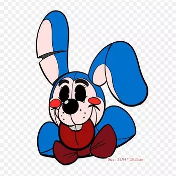 Железо-наклейки с рисунком Five Nights At Freddy s для одежды, футболка, сумка, термопереносные наклейки, железные нашивки