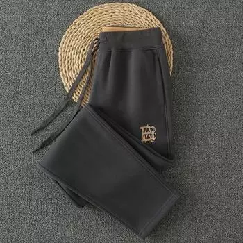 Железо-серые зимние утепленные повседневные женские спортивные штаны Iron Gray(Fleece-lined paragraph) 2XL code pants