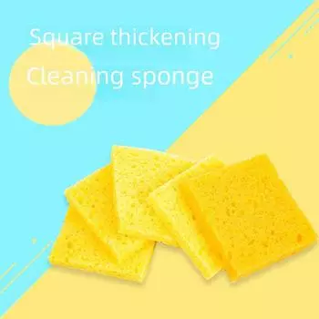Желтая губка для чистки паяльной станции - Сварочные принадлежности rectangle жёлтый