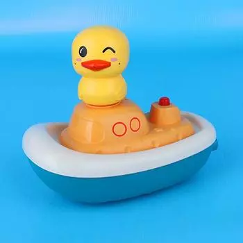 Желтая утка, игрушка для душа, детская игрушка для игры в воду, электрическая игрушка для душа