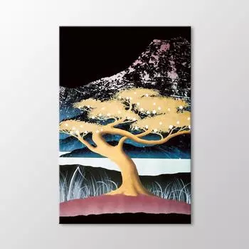 Желтое дерево