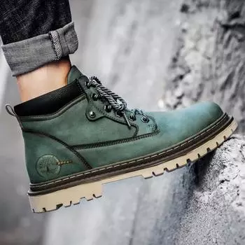 Желтые ботинки Martin большого размера для мужчин и женщин - мода весна/осень 2025 г. Size 43