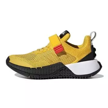 Желтые детские кроссовки Adidas LEGO x Sport Pro J Equipment GW3014 28