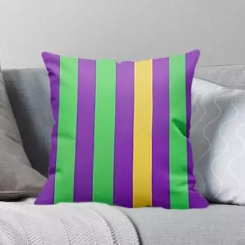 Желтые и фиолетовые полоски, наволочка, наволочки, мягкие наволочки, декор для дивана, дивана, гостиной, спальни, дома, подарок, вечеринка CC2PS454512C9
