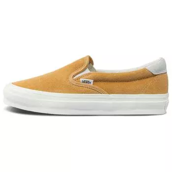 Желтые кроссовки унисекс Vans OG Slip-On 59 LX VN0007QEYLW 36