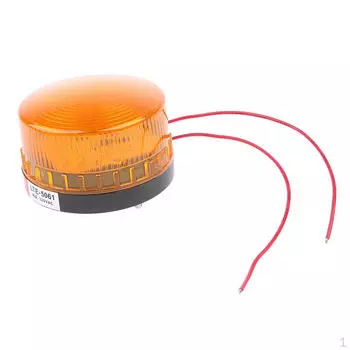 Желтый аварийный светодиод, мигающий стробоскопический сигнал, предупредительная лампа Beon, пыле- и водонепроницаемая лампа