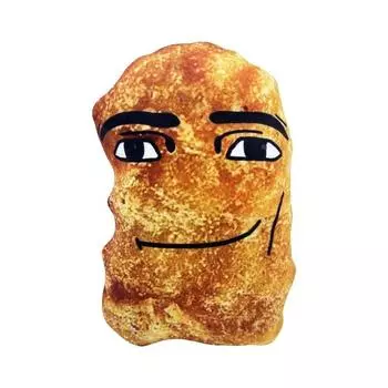 желтый брелок в виде куриной ножки, плюшевая подвеска в виде куриных наггетсов, брелок для студентов S-Style 1